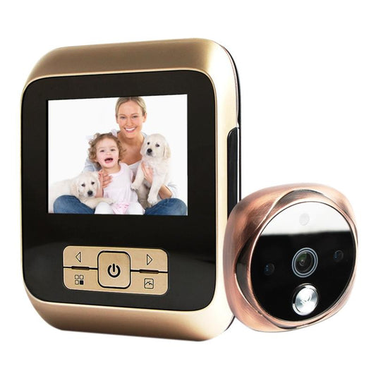 3.0” TFT Display Digital Door Viewer with 3.0MP Camera, TF Card Support (Up to 32GB) & Night Vision – Bronze