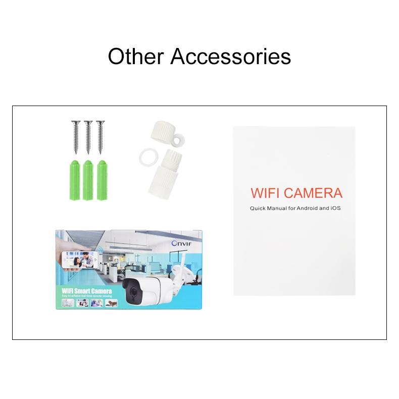 Wireless IP Camera with 1080P HD, Motion Detection, Night Vision & TF Card Support | Home Security Surveillance