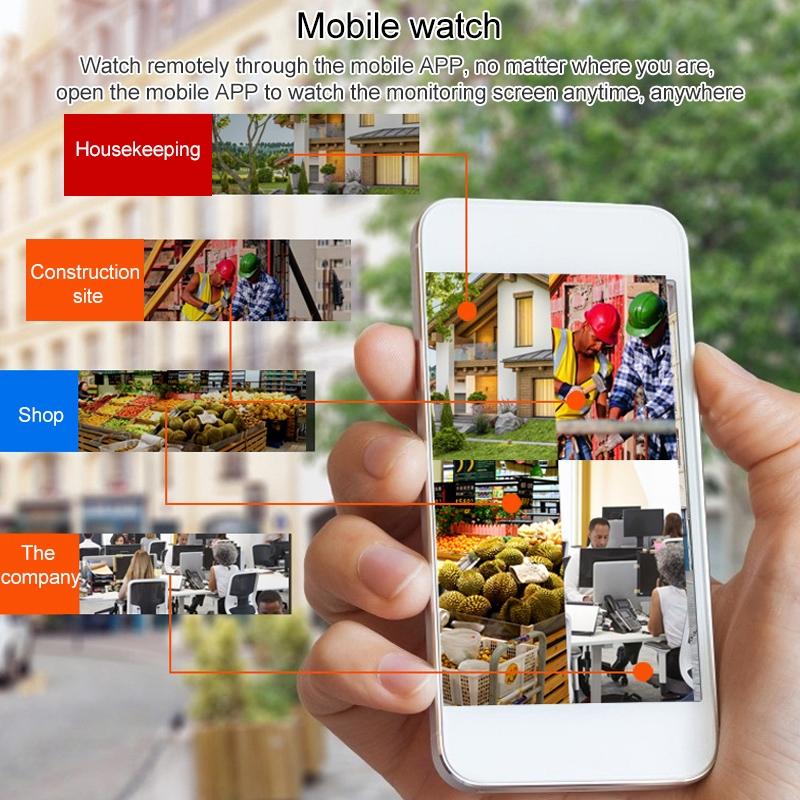 1080P HD WiFi IP Security Camera – Night Vision, Motion Detection, Two-Way Audio, TF Card Support