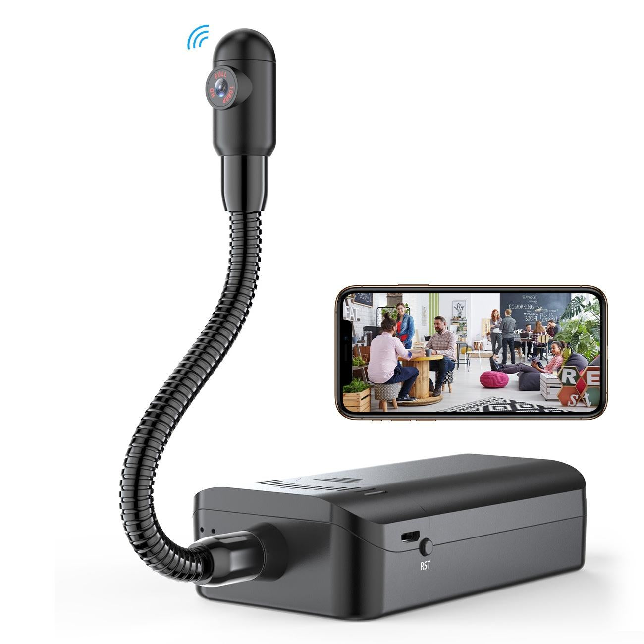 1080P HD WiFi Snake Tube Camera with Motion Detection – Flexible Inspection Camera
