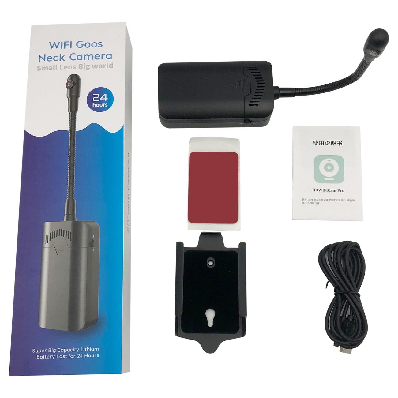 1080P HD WiFi Snake Tube Camera with Motion Detection – Flexible Inspection Camera