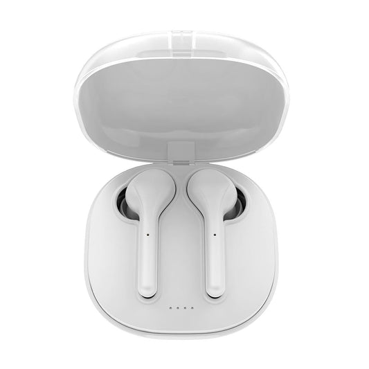 Wireless Stereo Sports Bluetooth Earphones – K88 TWS, Charging Case, In-Ear Headphones – White