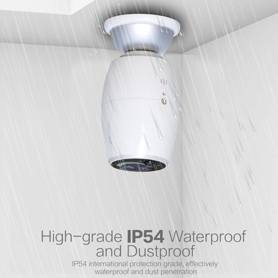 Waterproof WiFi Door Camera – 1080P HD Video, Night Vision, Motion Detection – Outdoor Security