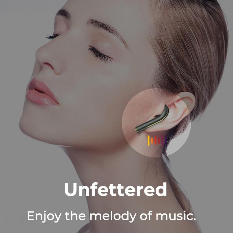 "T&G J18 Wireless Bluetooth Earphones with Charging Box – White True Wireless In-Ear Headphones