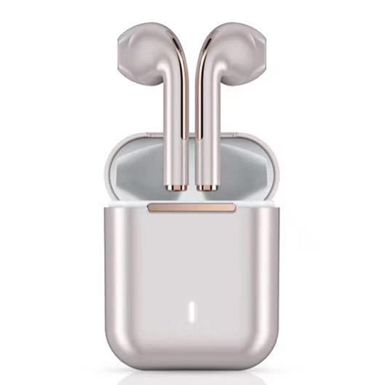 "T&G J18 Wireless Bluetooth Earphones with Charging Box – White True Wireless In-Ear Headphones