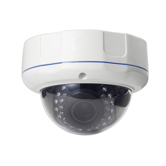 5MP IP Dome Security Camera with Auto Focus & 4X Optical Zoom – White