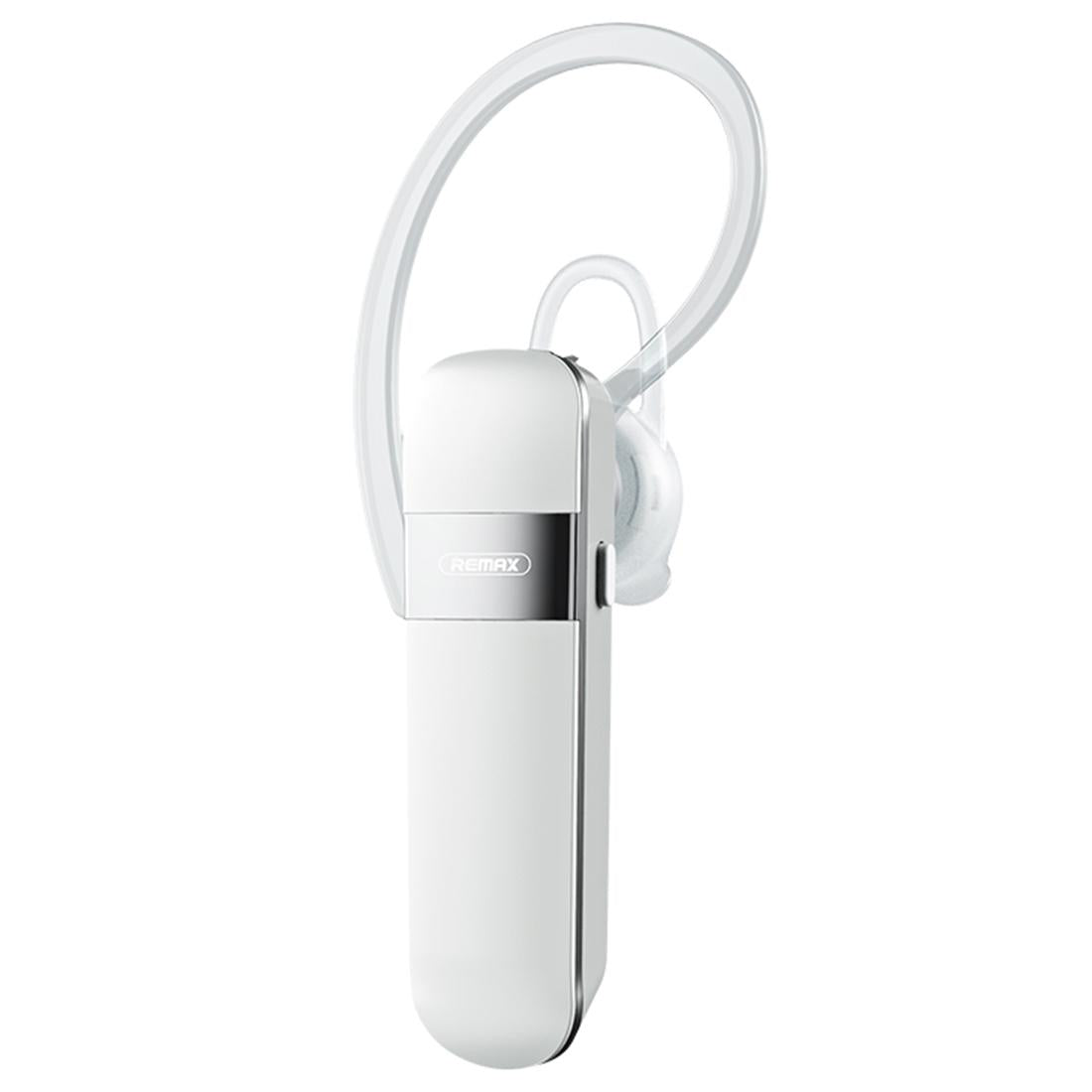 Wireless Bluetooth 5.0 Earphone – White, Hanging Ear Design, Hands-Free Calling, Noise Reduction, Long Battery Life