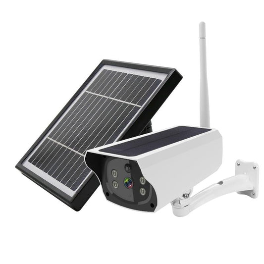 1080P Solar-Powered Security Camera – Motion Detection, Night Vision, Waterproof Wireless Outdoor Surveillance