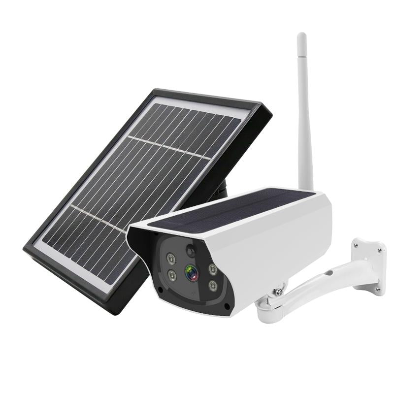 1080P Solar-Powered Security Camera – Motion Detection, Night Vision, Waterproof Wireless Outdoor Surveillance