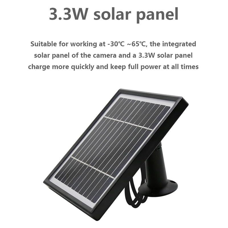 1080P Solar-Powered Security Camera – Motion Detection, Night Vision, Waterproof Wireless Outdoor Surveillance