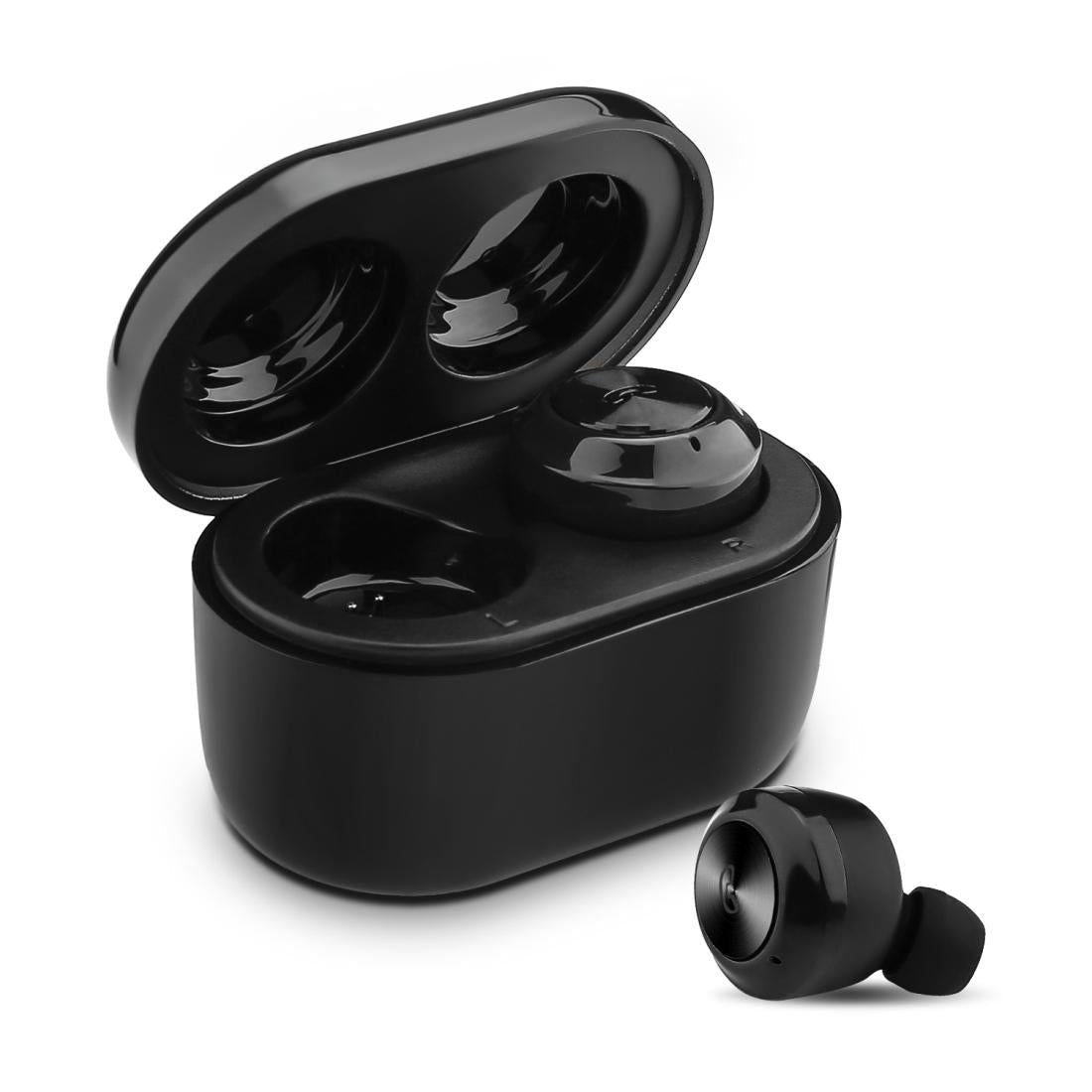 White Bluetooth 5.0 Wireless Earbuds with Magnetic Charging Case – In-Ear Noise-Isolating Design