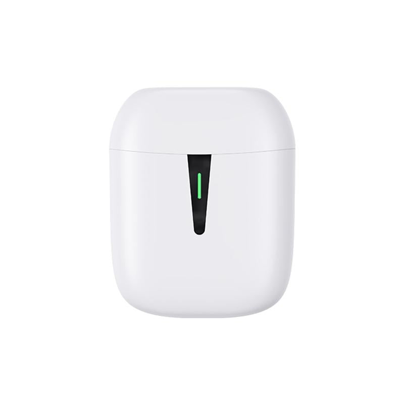 T21 Wireless Sports TWS Headset – Bluetooth 5.0, White, Charging Case, Sweatproof, Clear Sound, Secure Fit