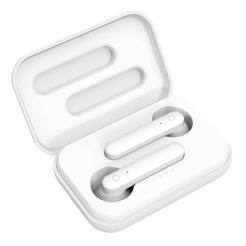 Wireless Touch Control Earphones with Magnetic Charging Box – Bluetooth 5.0 TWS In-Ear Headphones (White)