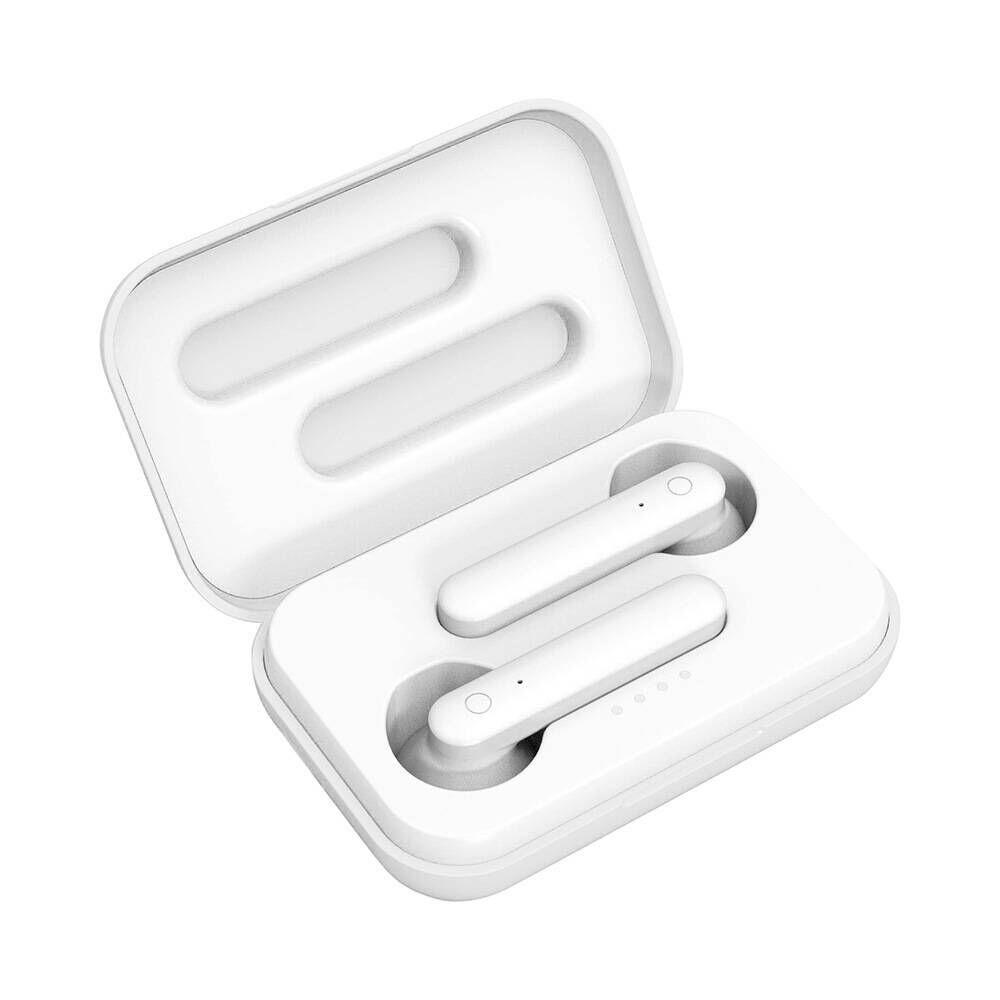 Wireless Touch Control Earphones with Magnetic Charging Box – Bluetooth 5.0 TWS In-Ear Headphones (White)