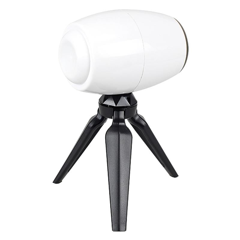 Smart WiFi Camera with Night Vision & Two-Way Audio – White, Tripod Support Included