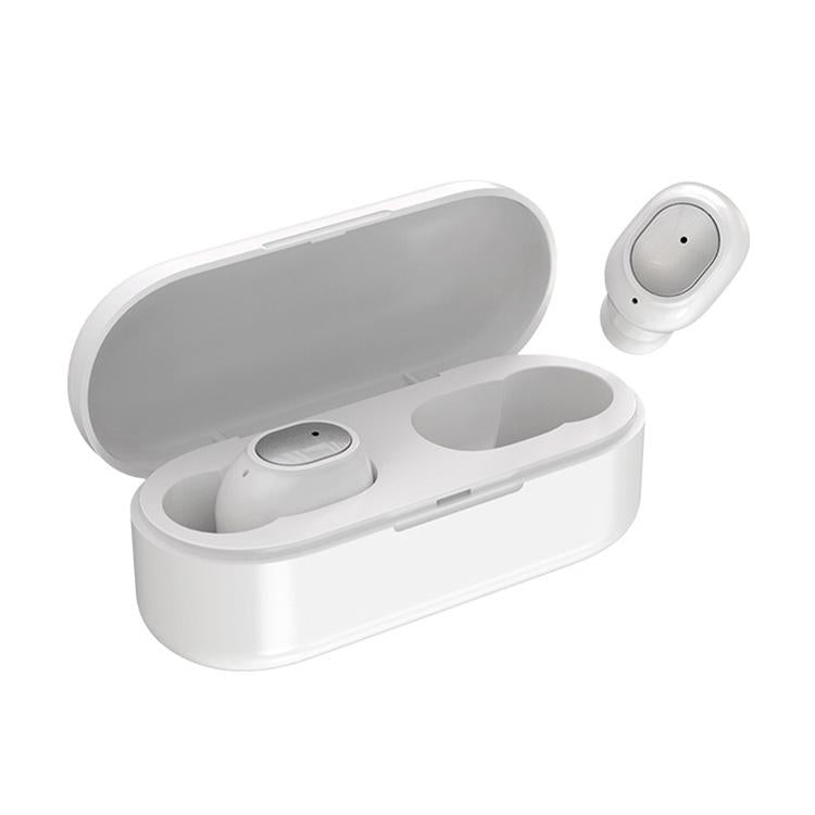 Wireless Sports Bluetooth Earphones – Binaural Stereo Bluetooth 5.0 – White