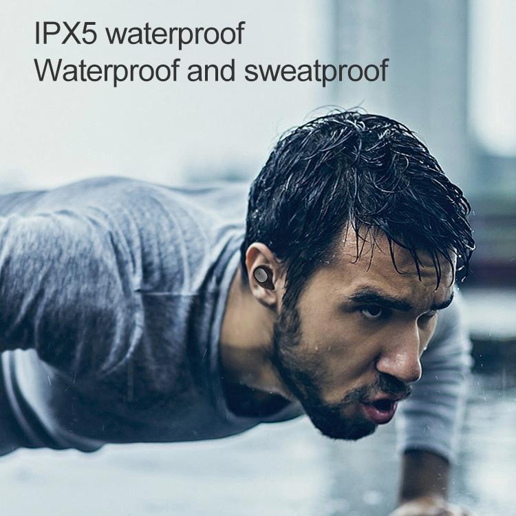 Wireless Sports Bluetooth Earphones – Binaural Stereo Bluetooth 5.0 – White