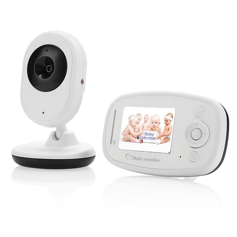 2.4GHz Wireless Baby Monitor with Night Vision, Two-Way Audio & Temperature Sensor