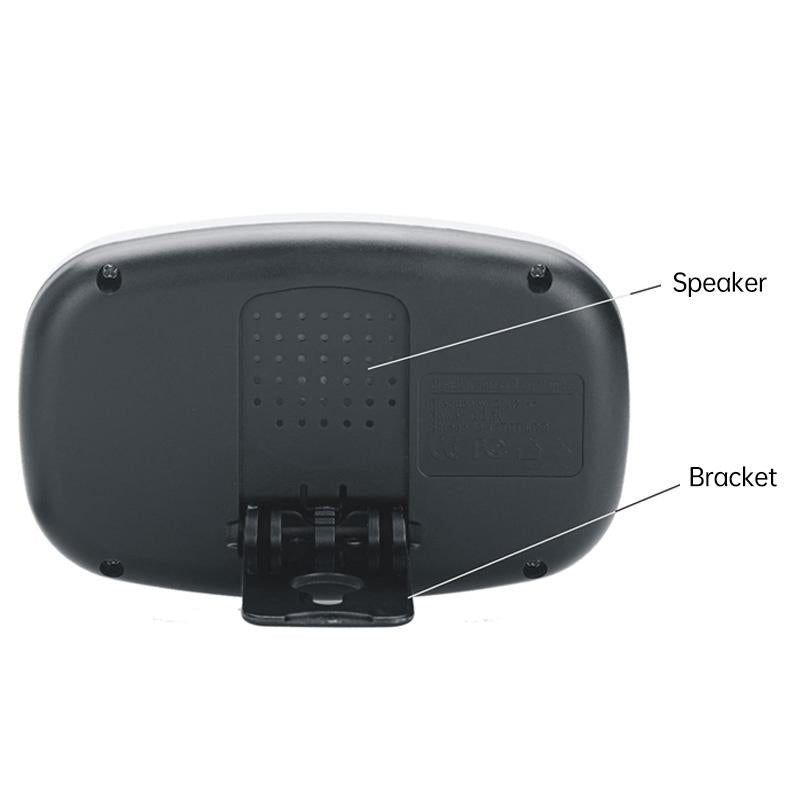 2.4GHz Wireless Baby Monitor with Night Vision, Two-Way Audio & Temperature Sensor