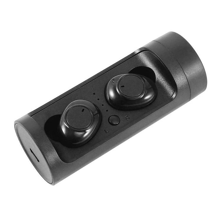 Wireless Bluetooth Touch Headset with Magnetic Charging & Automatic Pairing – White, In-Ear Earbuds for Seamless