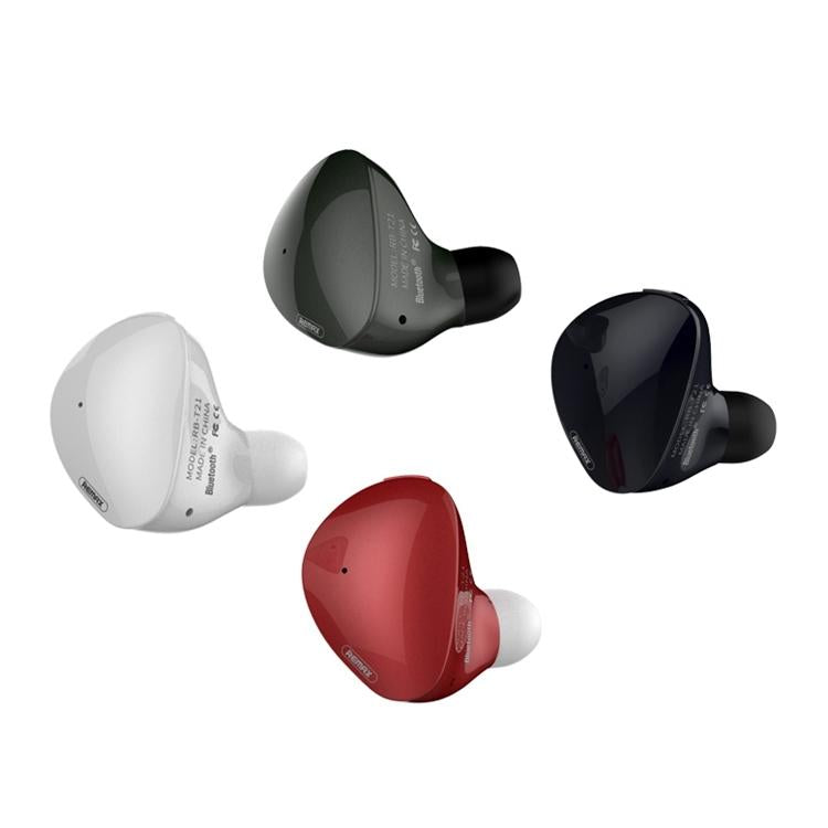 Mini Wireless Bluetooth Earphones – White, Compact In-Ear Design with Mic for Music & Calls