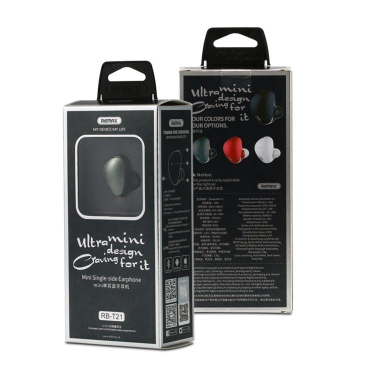 Mini Wireless Bluetooth Earphones – White, Compact In-Ear Design with Mic for Music & Calls