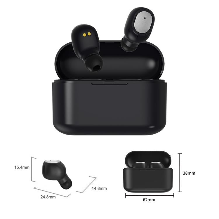 Wireless Bluetooth 5.0 Earphones – Binaural Stereo with Automatic Pairing, White