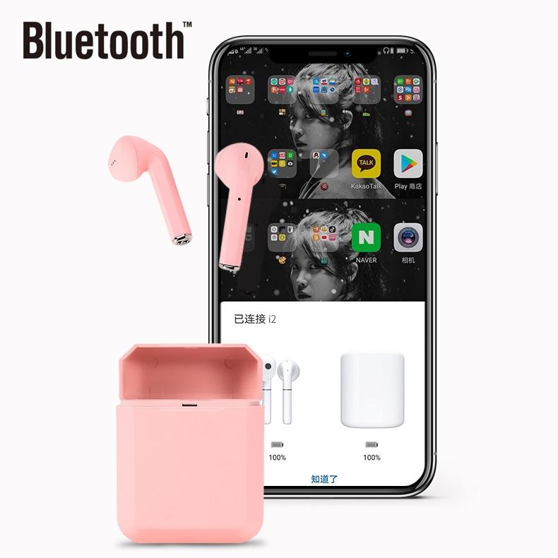 Wireless InPods 2 TWS Bluetooth Headset V5.0 – True Wireless Earbuds with Portable Charging Case