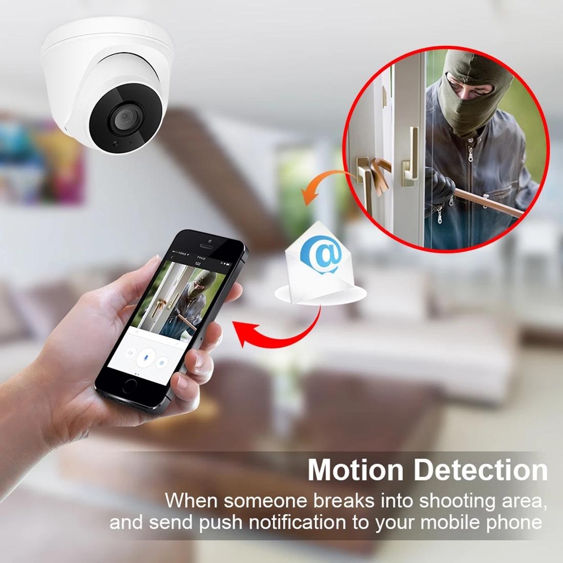 HD 1500TVL Dome Security Camera – 3.6mm Wide-Angle Lens, Day/Night Vision Surveillance