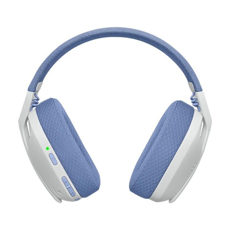 Wireless Dual Mode Gaming Headset – White | Bluetooth & 2.4GHz, Noise Cancelling, PC/PS5/Switch Compatible