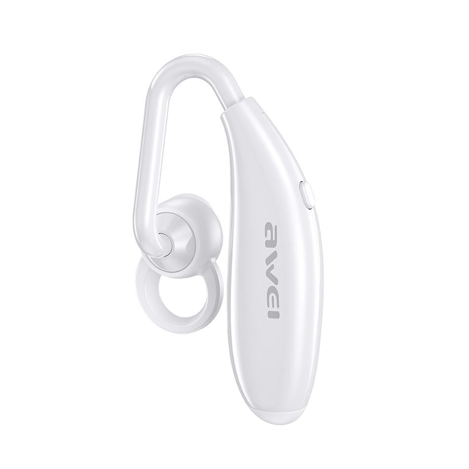 N5 Wireless Bluetooth 5.0 Headset – Clear Sound, Comfortable Fit, Long Battery Life – White