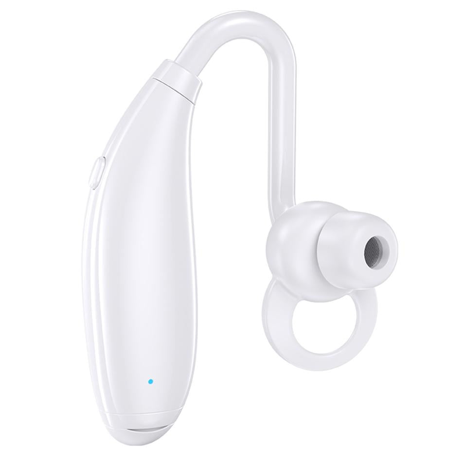 N5 Wireless Bluetooth 5.0 Headset – Clear Sound, Comfortable Fit, Long Battery Life – White