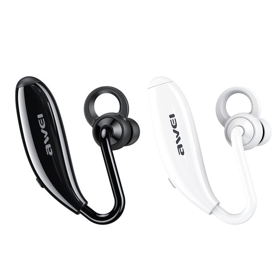 N5 Wireless Bluetooth 5.0 Headset – Clear Sound, Comfortable Fit, Long Battery Life – White