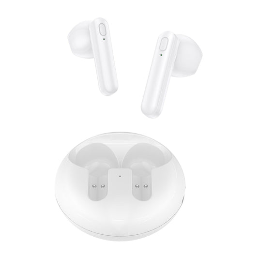 V31 Sight Series Wireless Stereo Bluetooth Earphones – In-Ear TWS Earbuds with Charging Case – White
