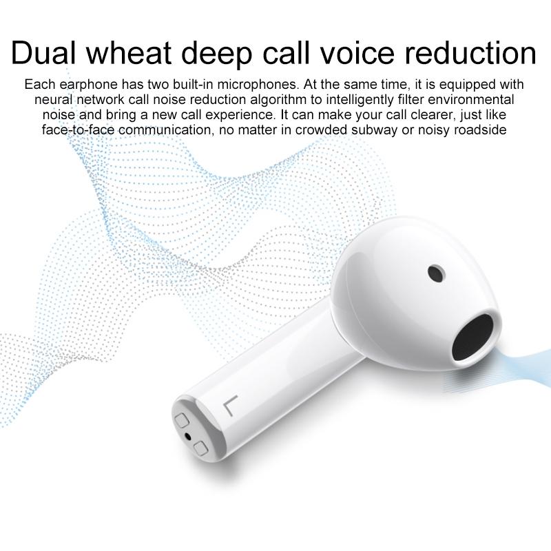 X2 True Wireless Earbuds – Bluetooth 5.0, Iceland White, Clear Sound, Charging Case, Secure Fit