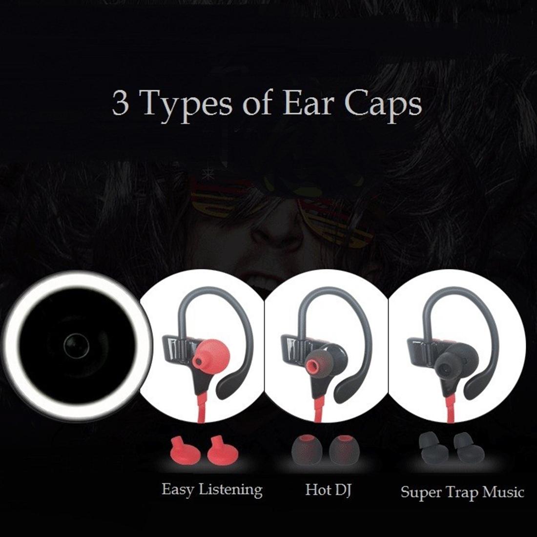 Sport Style Bluetooth 4.1 In-Ear Earphones for iPhone – Model S30 – White
