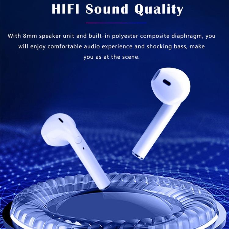 Wireless TWS Sport Stereo Bluetooth Headset with Charging Case – Bluetooth 5.0, True Wireless Earbuds for Active Use