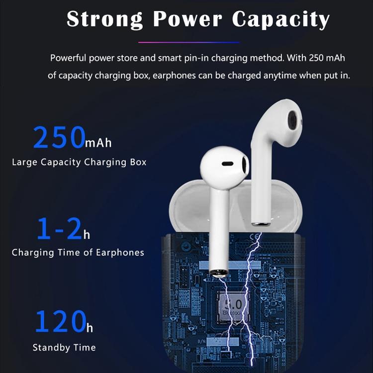 Wireless TWS Sport Stereo Bluetooth Headset with Charging Case – Bluetooth 5.0, True Wireless Earbuds for Active Use