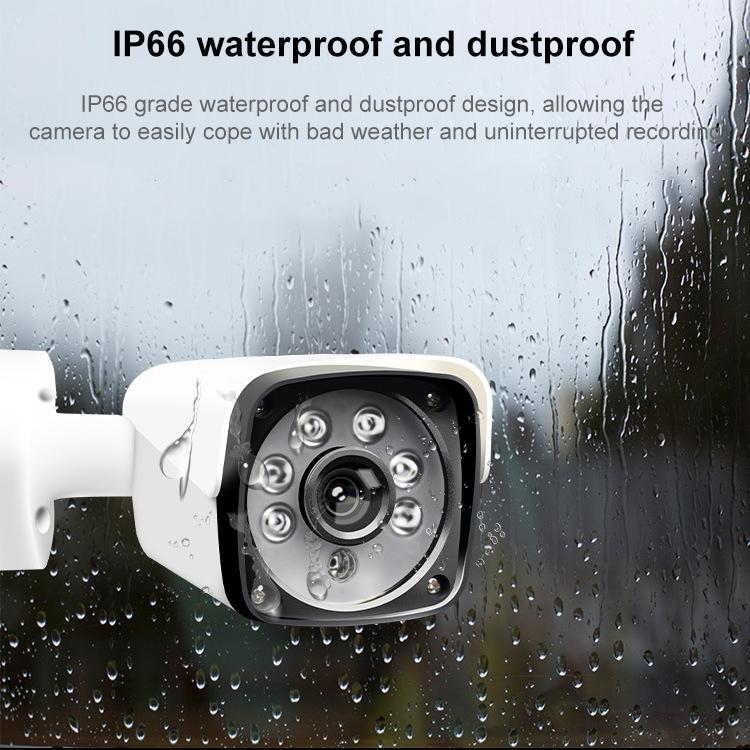 Full HD 1080P Outdoor Bullet Security Camera – 20M Night Vision, IP66 Waterproof, Motion Detection