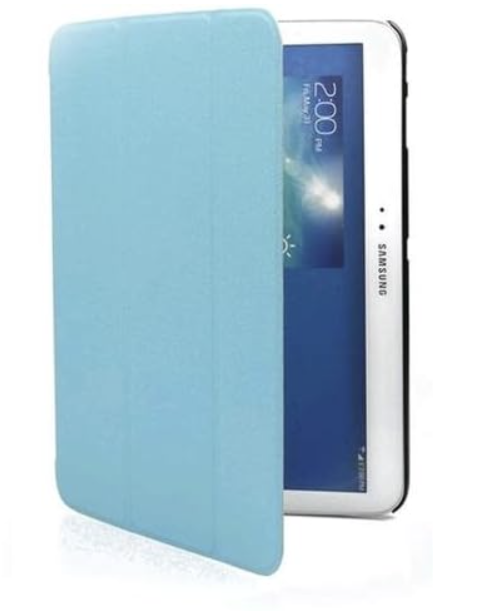 mbeat Ultra Slim Triple Fold Case for Samsung Galaxy Tab 3 8-Inch – Lightweight Protective Cover – Blue