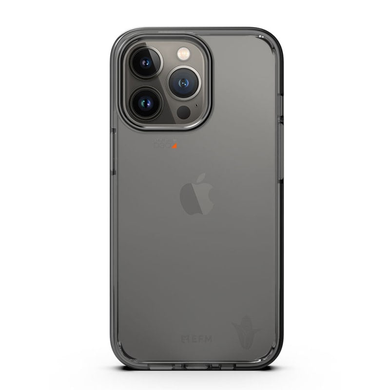EFM Bio+ Case Armour with D3O Bio for iPhone 13 Pro Max (6.7") – Eco-Friendly Shockproof Case – Black/Grey