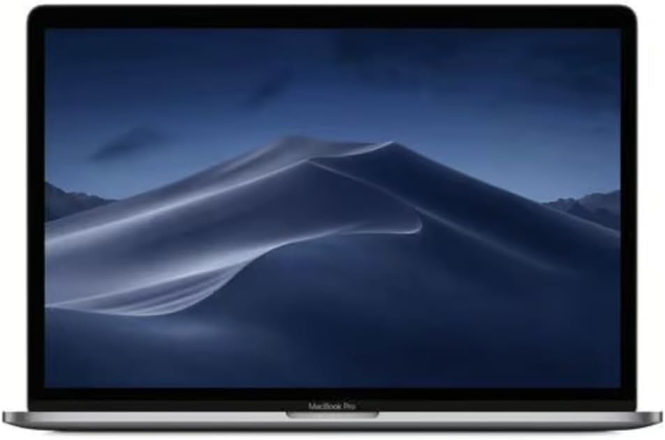(Refurbished) Apple MacBook Pro 15-inch (2019) – Intel Core i7-9750H, 16GB RAM, 256GB SSD, macOS Ventura