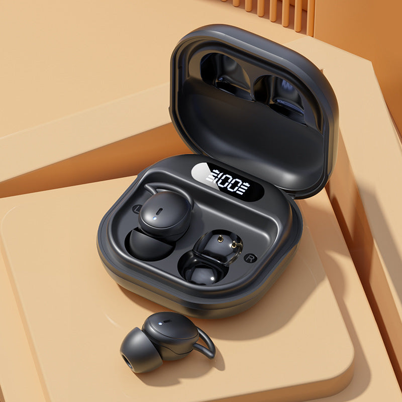 Black Sleep Earphones – Ultra-Comfortable Mini In-Ear Headphones for Side Sleepers & Night Use