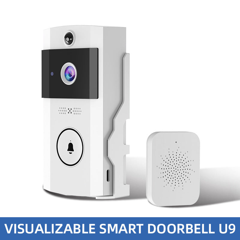U9 Visual Doorbell – HD Wireless Video Doorbell with Long-Lasting Battery & Mobile App Alerts