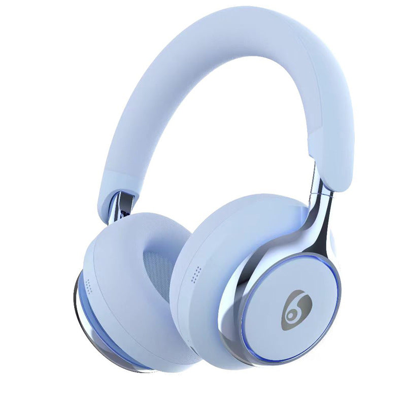 Blue Premium Wireless ANC Headphones – Bluetooth 5.4, 32H Playtime, Foldable Over-Ear Design, Comfort Earpads for Travel & Gaming