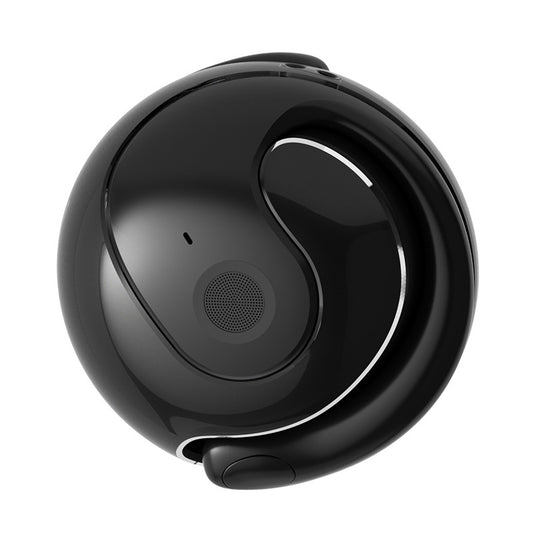 Black WG-05 OWS Bone Conduction Bluetooth Earphones – AI Translation, Non-In-Ear Sports Design