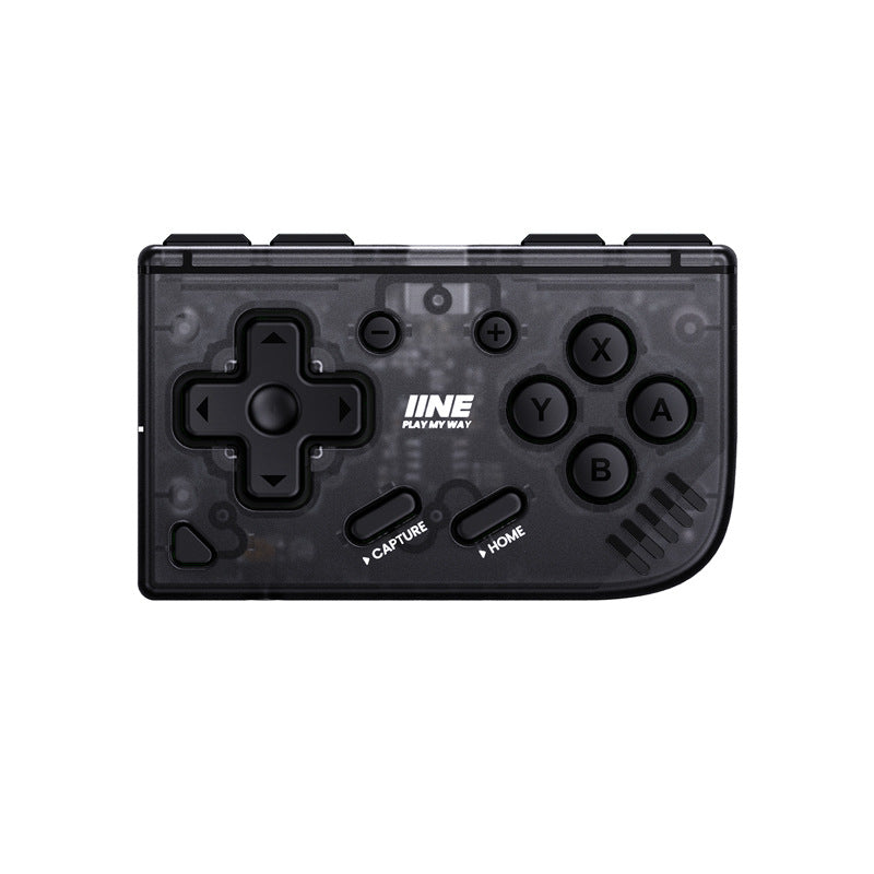 Mini Retro Wireless Game Controller – Multi-Platform Gamepad for Switch, PC, Android & iOS – Black