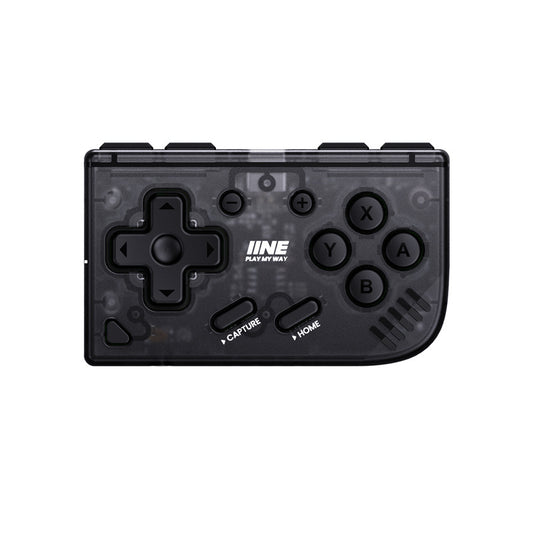 Mini Retro Wireless Game Controller – Multi-Platform Gamepad for Switch, PC, Android & iOS – Black