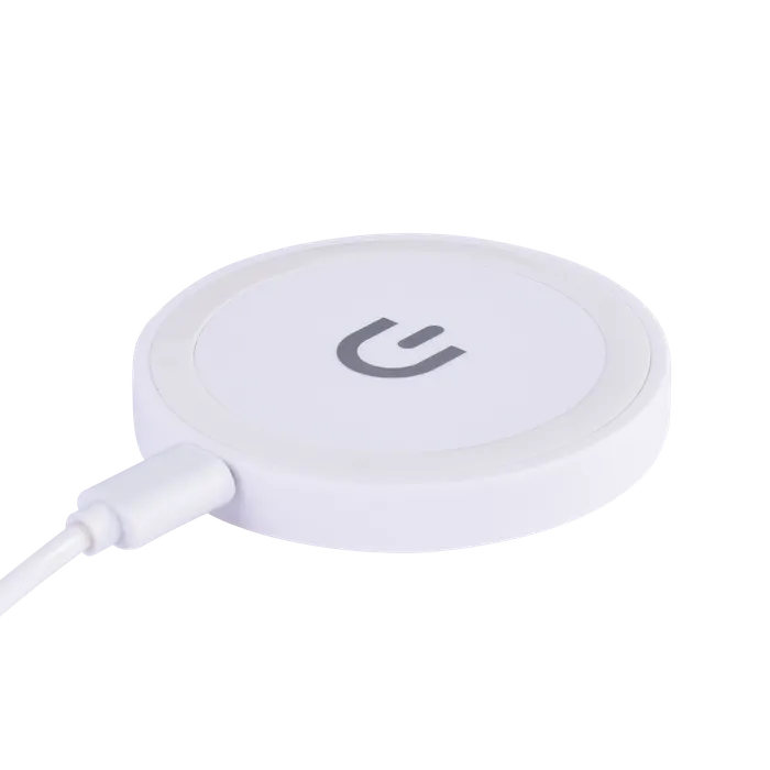 PLUGD 15W USB-C Qi Wireless Charging Pad – Fast Charger for iPhone & Android Devices