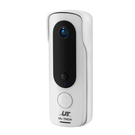 UL-tech Wireless Video Doorbell Security Camera – 2-Way Audio, Motion Detection, Night Vision, App Alerts